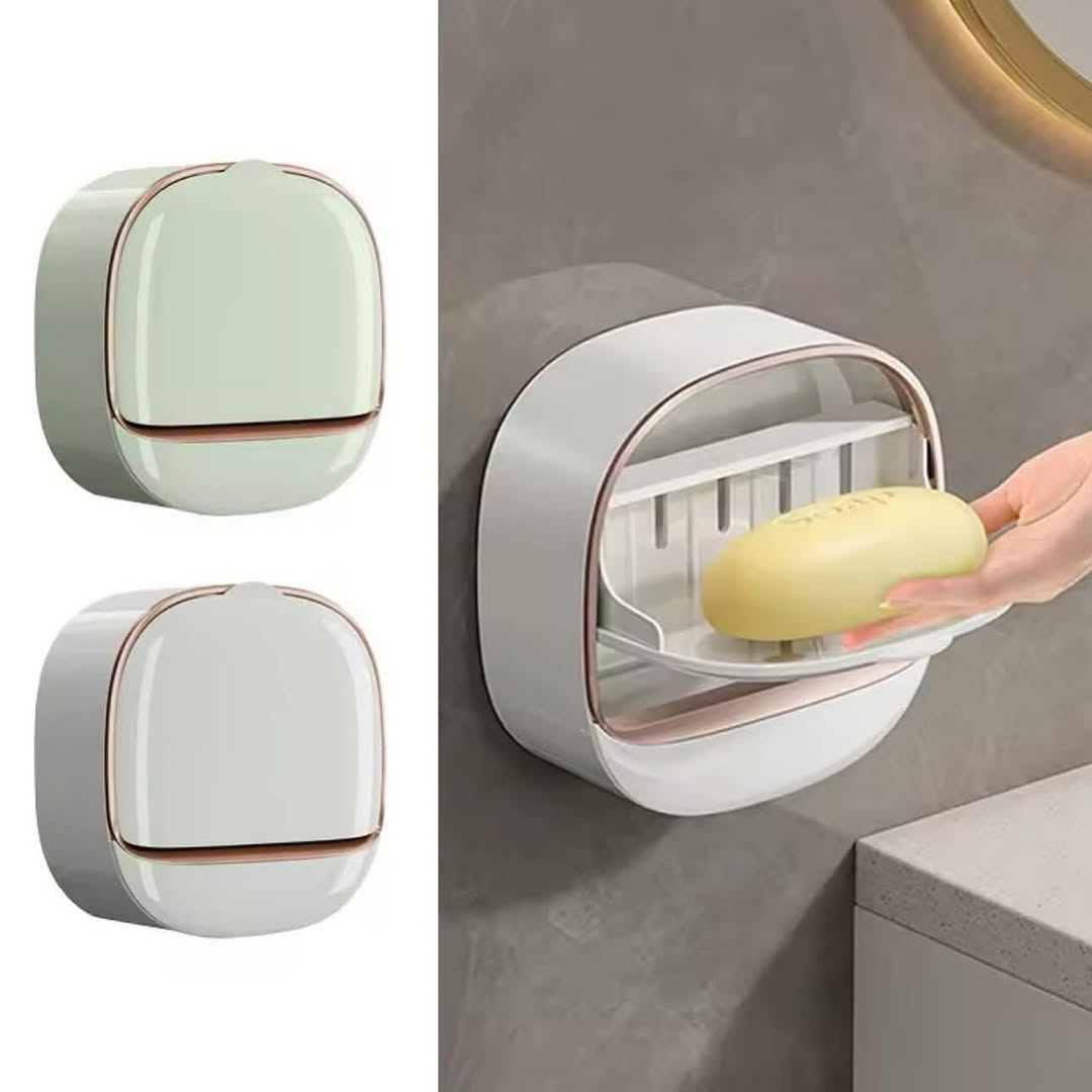 Wall Mounted Soap Holder – Waterproof Soap Dish