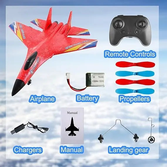 RC Plane Model SU-27 2.4Ghz 6-Axis Gyro Remote Control