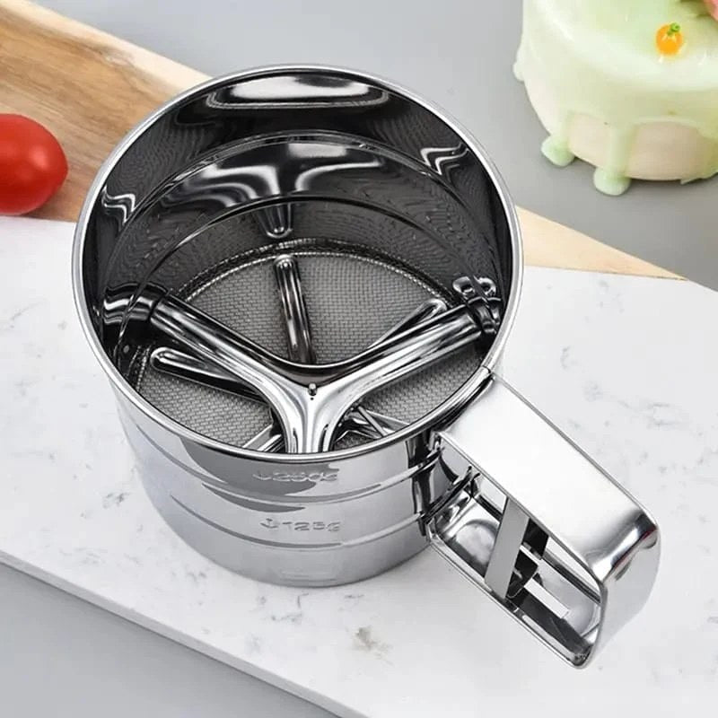 Flour Sifter Stainless Steel