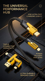 4 in 1 car cable