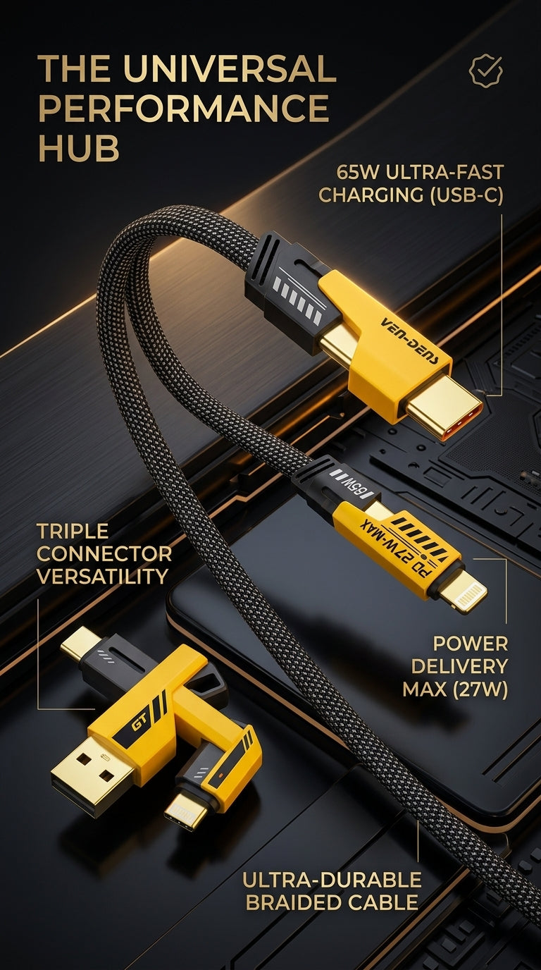 4 in 1 car cable