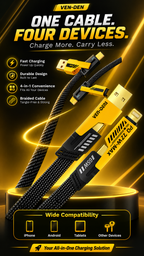 4 in 1 car cable